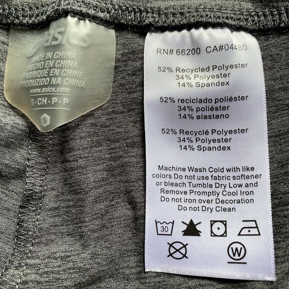 ASICS Jogger Pants Women S Gray Tapered Stretch Casual Athleisure - Picture 8 of 8